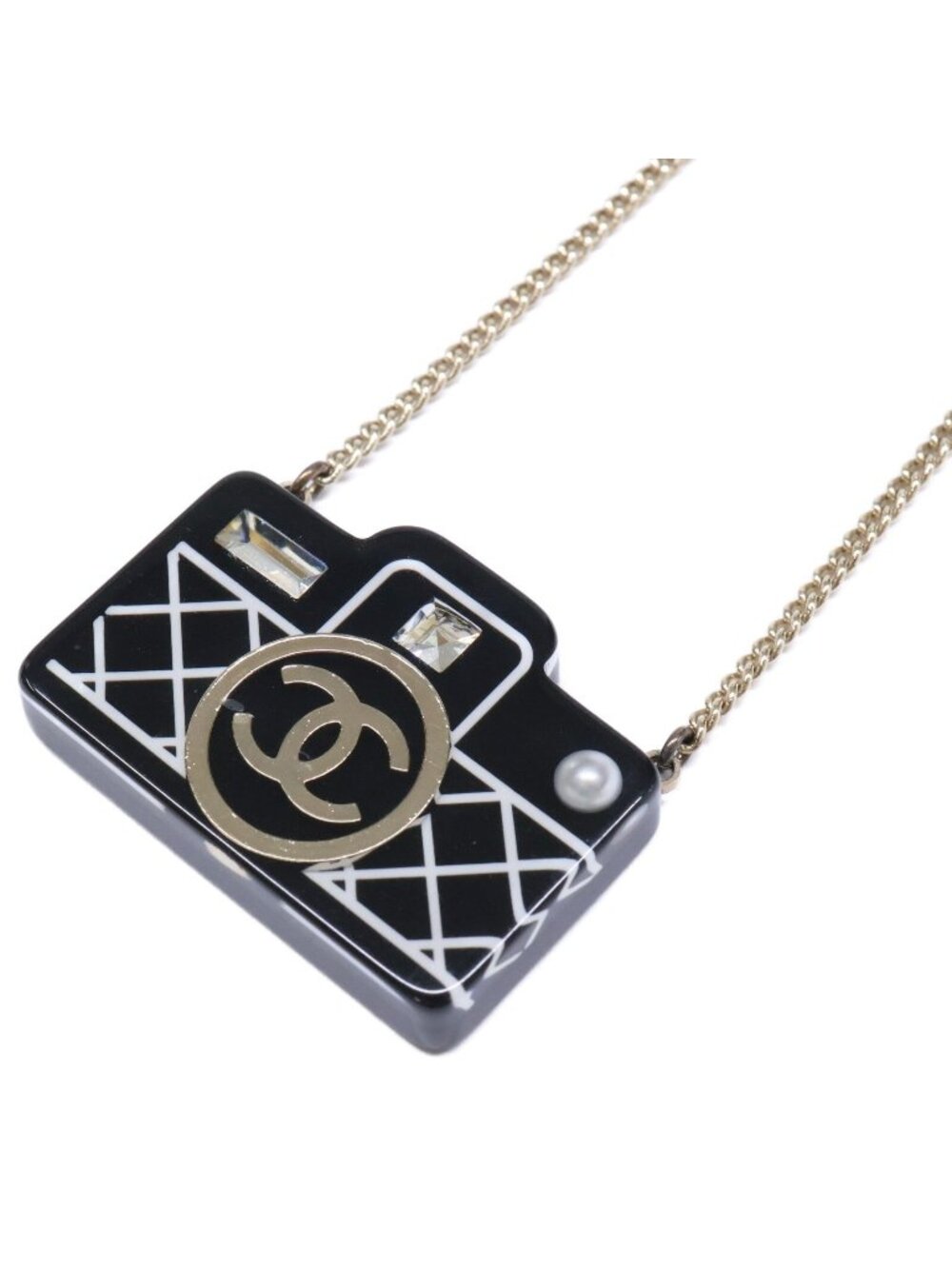 Chanel CC Logo Camera Motif